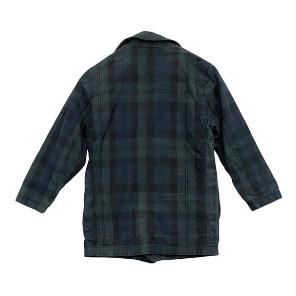 Gap Highland Plaid Oversized Trench Jacket - Picture 5 of 7